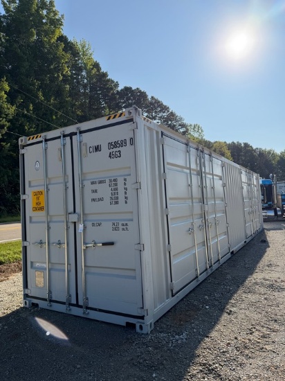 40' One Trip Multidoor Storage Container