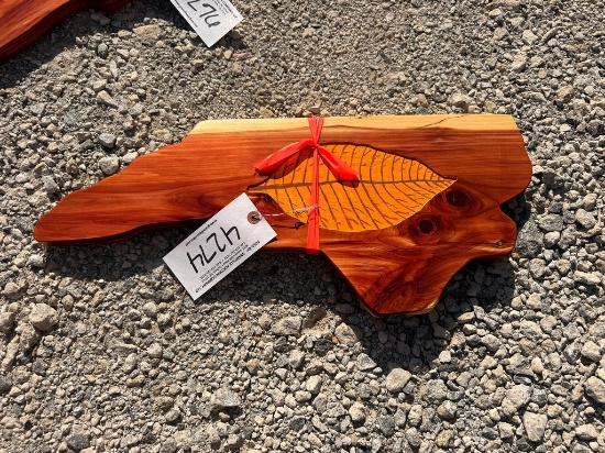 NC Tobacco Cedar SIgn