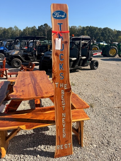 Ford Truck Cedar Sign