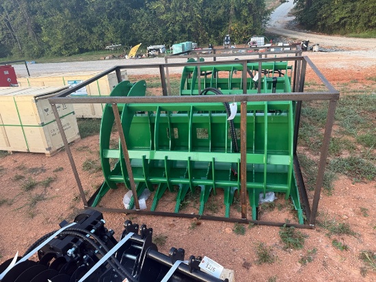 Quick Attach Grapple Bucket