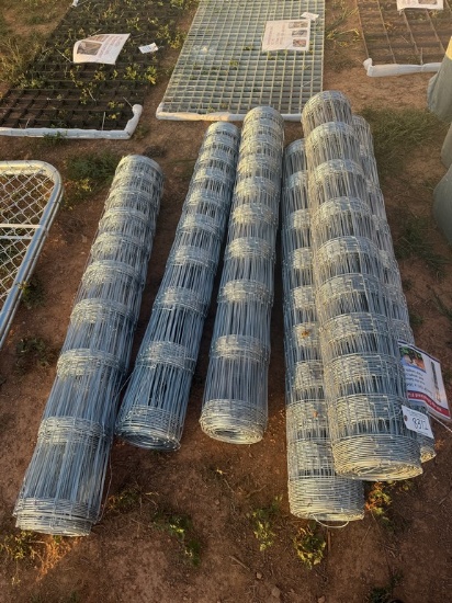 (6) 4.9'x164' Hot Dip Galvanized Field Fence