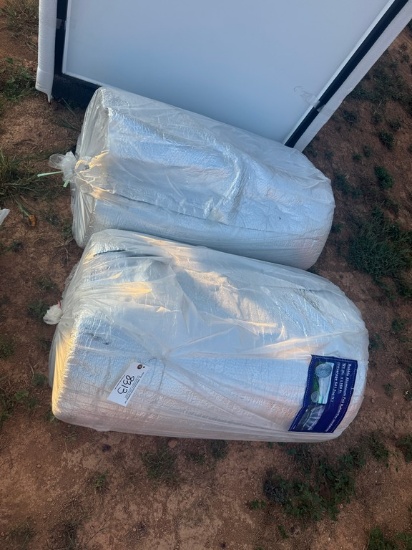 (2) 3.3'x164' Bubble Aluminum Foil Insulation