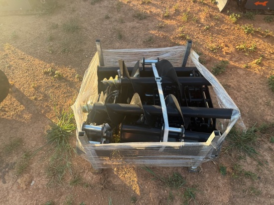 Pallet of Mini Excavator Attachments