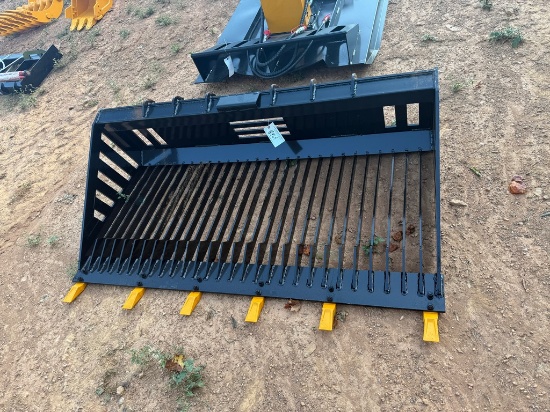 GIYI Quick Attach Rock Bucket