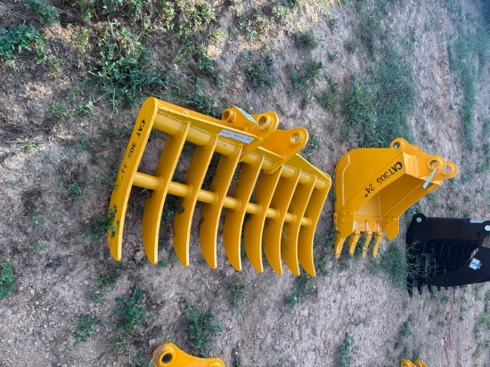 CAT 305 44" Excavator Rake