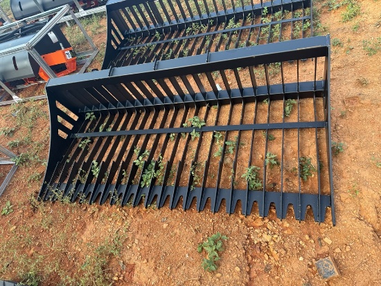 Pabreak Quick Attach 84" Rock Bucket