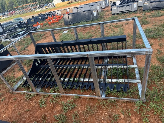 Pabreak Quick Attach 72" Rock Bucket