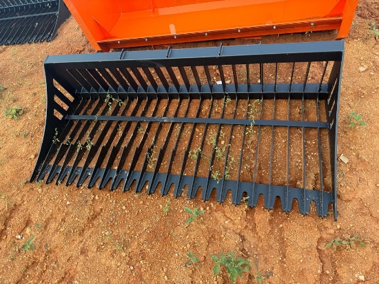 Pabreak Quick Attach 84" Rock Bucket
