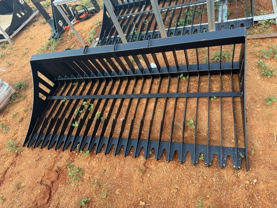 Pabreak Quick Attach 84" Rock Bucket