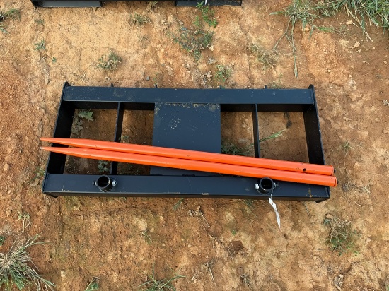 Pabreak Quick Attach Dual Prong Bale Spear
