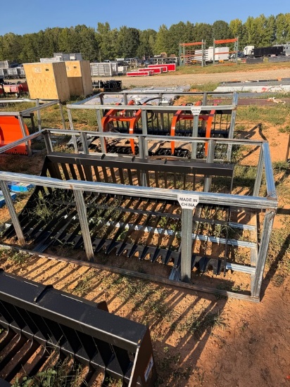 Pabreak Quick Attach 72" Rock Bucket
