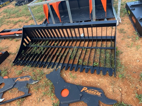 Pabreak Quick Attach 84" Bucket