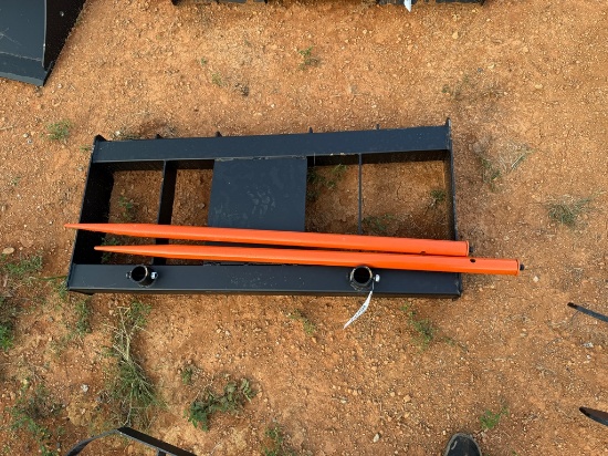 Pabreak Quick Attach Dual Prong Bale Spear