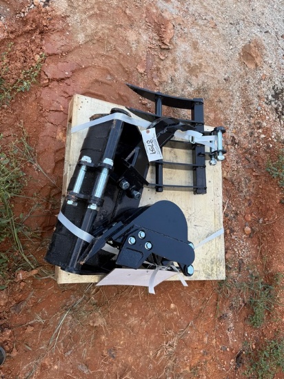 5 Piece Mini Excavator Attachment Set