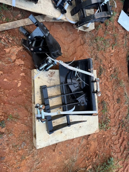 5 Piece Mini Excavator Attachment Set