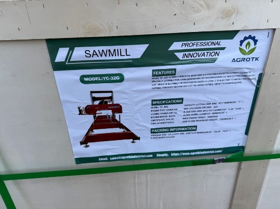 AGT YC-32G Sawmill
