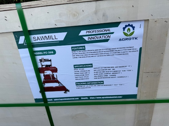 AGT YC-26G Sawmill