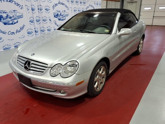 2004 MERCEDES-BENZ CLK-CLASS 2DR CABRIOLET 3.2L