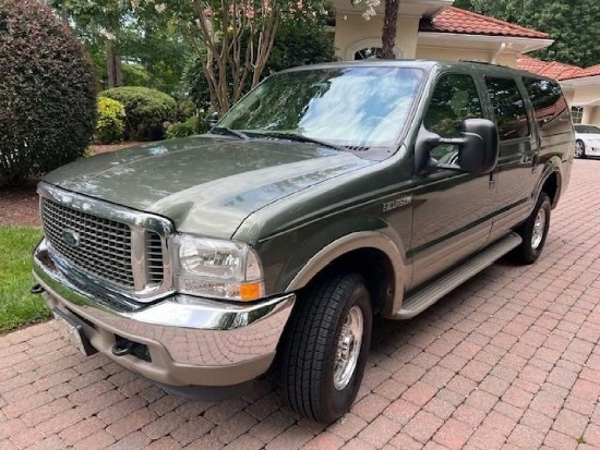 2001 FORD EXCURSION 137" WB LIMITED 4WD