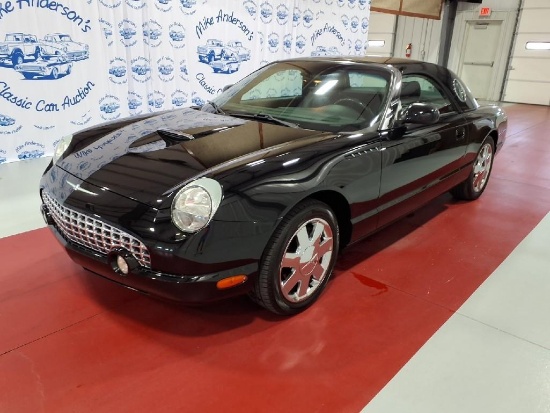 2002 FORD THUNDERBIRD 2DR CONV W/HARDTOP