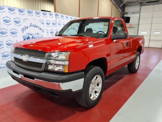 2003 CHEVROLET SILVERADO 1500 REG CAB WORK TRUCK