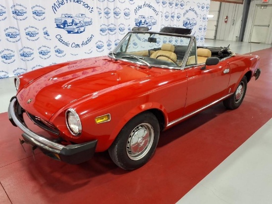 1978 FIAT SPIDER ROADSTER