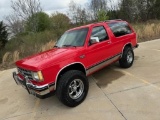1988 CHEVROLET S10 BLAZER 2DR WAGON 4WD