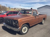 1985 FORD PICKUP F-150 STYLESIDE