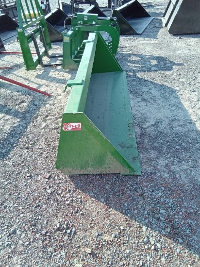 KIVEL LOADER BUCKET KM 9748 72 INCH FITS JOHN DEERE