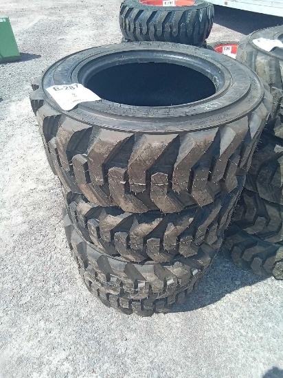 TIRES NEW 10-16.5 NO RIMS SET OF 4