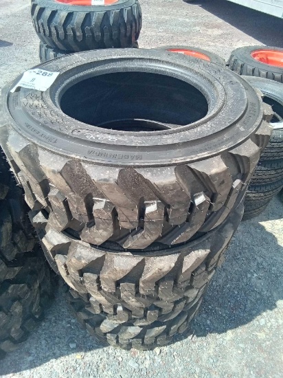 TIRES NEW 10-16.5 NO RIMS SET OF 4