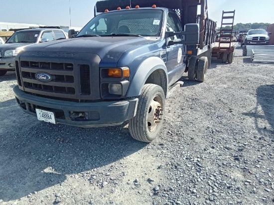 2008 FORD SUPER DUTY F-450 DRW 2WD REG CAB XL