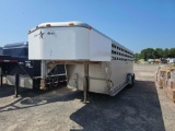 2004 SILVER STAR ALUMINUM STOCK TRAILOR