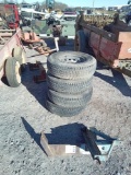 Tires 1w Rims LT235/85R16 4 Ea