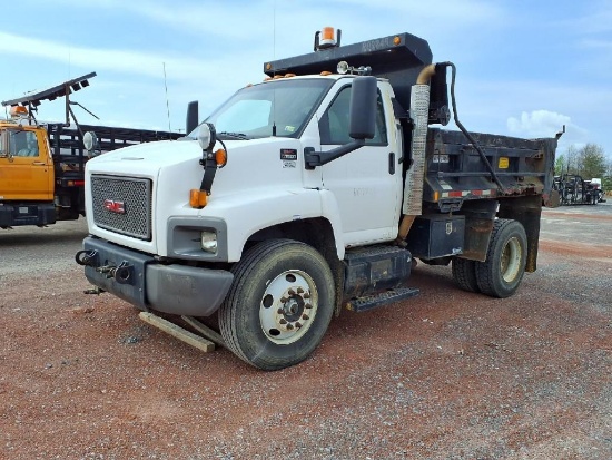 2008 GMC 7500 DUMP - 36000 GVW A/T