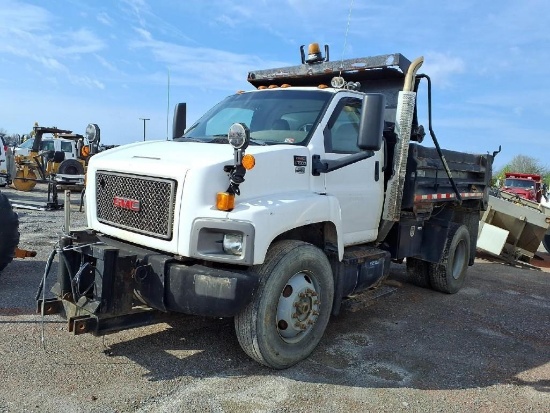 2009 GMC 7500 DUMP - 36000 GVW A/T