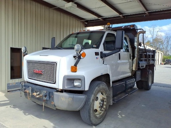 2008 GMC 7500 DUMP - 36000 GVW C/C