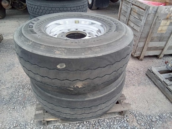 425/65R22.5/wrims 2 each