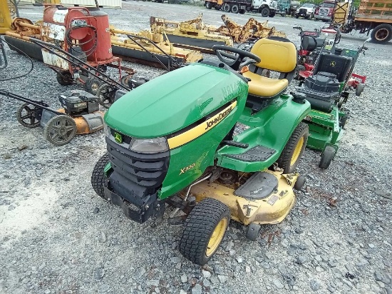 2012 JOHN DEERE 320 MOWER - RIDING - GASOLINE POWE