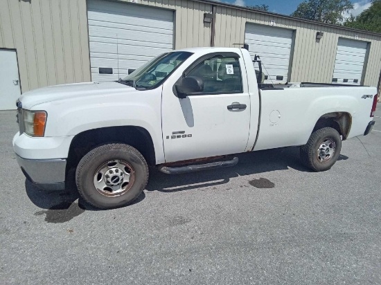 2007 GMC SIERRA 2500HD 4WD PICKUP TRUCK