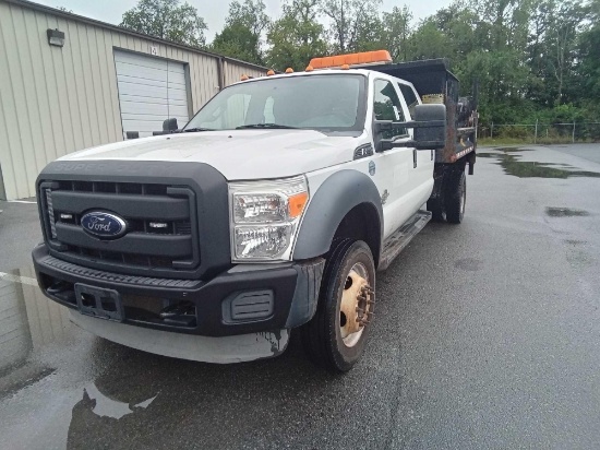 2013 FORD SUPER DUTY F-550 DRW 4WD 1 TON DUMP