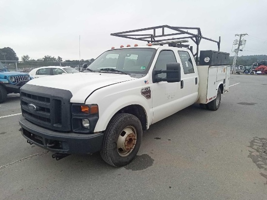 2008 FORD SUPER DUTY F-350 DRW CREW CAB UTILITY BODY