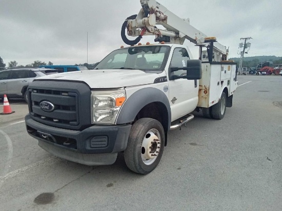 2012 FORD SUPER DUTY F550 AERIAL BUCKET TRUCK