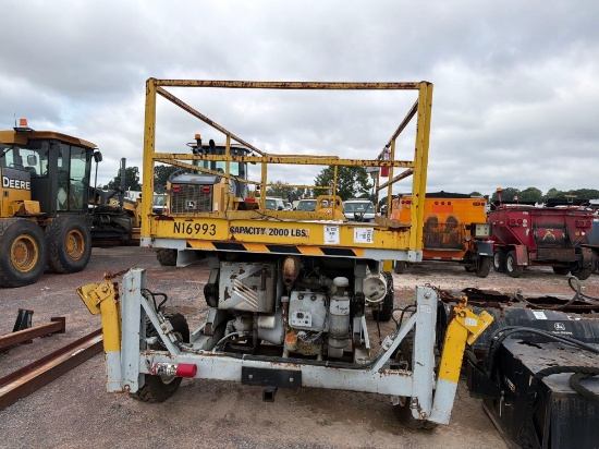 1988 SUPER WITCH 2515P SUPER WITCH WORK PLATFORM W/EN
