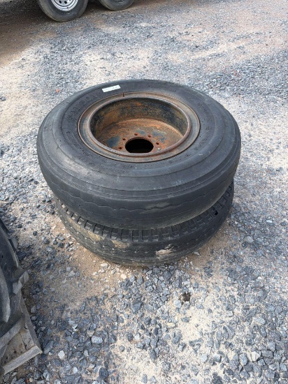 10.00r20 Tires W Rims