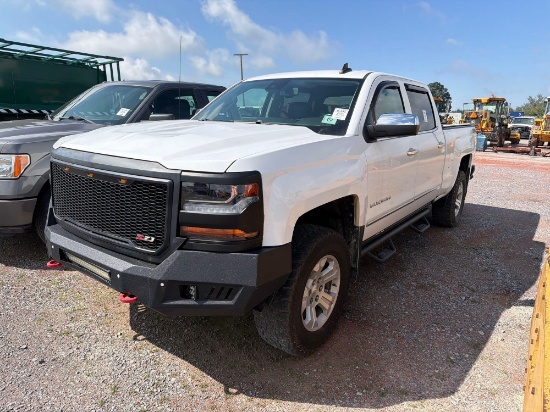 2017 Chevrolet Silverado 1500 4wd Crew Cab Ltz