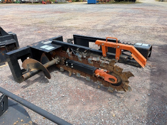 Agt Ditch Witch Attachment For Skid Steer