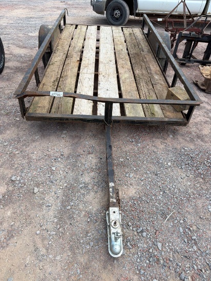 Pull Behind Trailer-Wooden