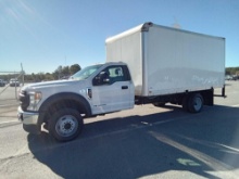 2020 FORD SUPER DUTY F-550 BOX TRUCK