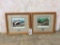 2 Trout Unlimited Prints w/Stamps (2X$)